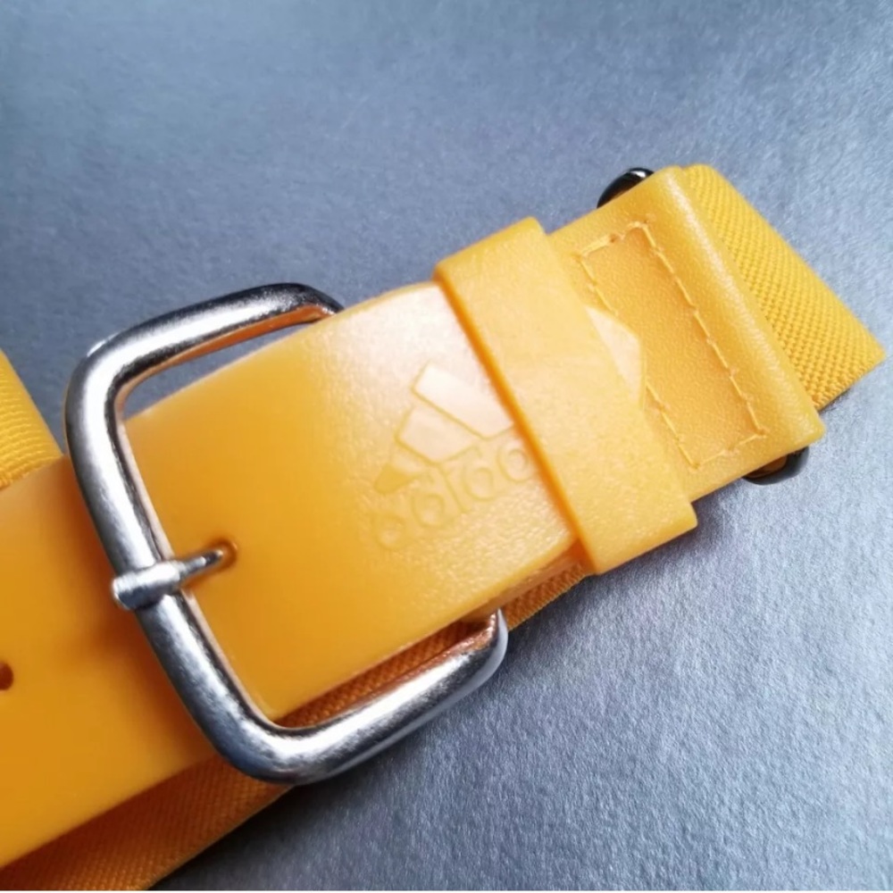 NWOT Adidas || Youth Belt Baseball Yellow - Picture 7 of 14